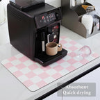 Ohocut Checkered Dish Drying Mat - Image 4