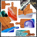 Nuenen 10 Pcs Wood Cutting Board - Image 6