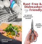 Premium Kitchen Scissors by Gidli – Lifetime Replacement Warranty* - Image 4