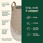 Cuisinart Mini Oven Mitts – 5.5” x 8” Heat-Resistant Kitchen Mitts - Image 5