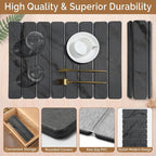 2 PCS Stone Dish Drying Mat for Kitchen Counter, Quick Dry Stone Dishes Mats - Image 4