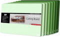 ZVP Plastic Cutting Boards for Kitchen, Flexible Cutting Mats, Gradient Green by ZVP