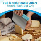Upgraded 304 Stainless Steel Multi-Purpose Bench Scraper - Image 4