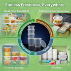 JoyServe 48 Sets Deli Containers - Image 5