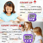 Timer for Kids Teachers Supplies Digital Kitchen Timers for Cooking Large - Image 7