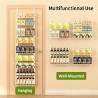 Churboro Over the Door Pantry Organizer Rack - Image 7