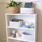 NaturalCozy 13.5”x8.5”x5.5” Rectangle Storage Baskets - Image 3