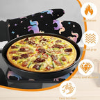 Cute Unicorn Pattern Oven Mitts and Pot Holders Set - Image 4