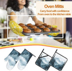 Winter Forest Oven Mitts and Heat Resistant Pads - Image 7