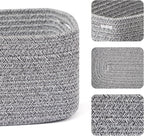 MiniArk Small Storage Baskets for Organizing | Closet Organizer Bins | Shelf - Image 2