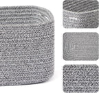 MiniArk Small Storage Baskets for Organizing | Closet Organizer Bins | Shelf - Image 2