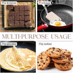 Silicone Cookie Spatula Turner 2 Pack Mini Brownie Spatula Flexible Kitchen - Image 6