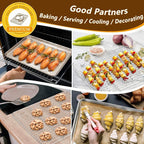 P&P CHEF 16 + 12.5 Inch Stainless Steel Baking Sheet - Image 6