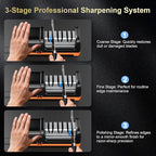 Knife Sharpener Electric for Kitchen Knives, - Image 7