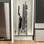 Household Essentials Glidez Multipurpose Chrome-Plated Steel Pull-Out/Slide-Out - Image 2