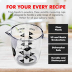 Chef Craft Select Plastic Measuring Cup, 1 Cup Capacity - Image 4