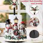 Thyle Winter Snowman Paper Towel Holder - Image 4