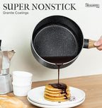 MICHELANGELO Saucepan Set, Nonstick Sauce Pans - Image 2