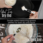 Nextop Stainless Steel Magnetic Measuring Spoons Set – 9 Pieces Dual-Sided - Image 6