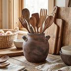 Havawish Rustic Kitchen Utensil Holder - Image 5