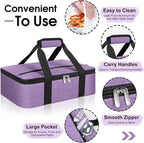 Insulated Casserole Carrier, Portable Casserole Carrier - Image 3