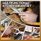 TIJERAS Kitchen Scissors Set Gold - Image 2