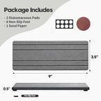 Razborci 2PCS Diatomite Quick Stone Drying Tray Mat - Image 4