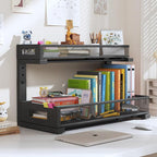 2 Pack 19IN Depth Under Sink Storage Organizer, Large 2-Tier Elegant Mesh Pull - Image 9