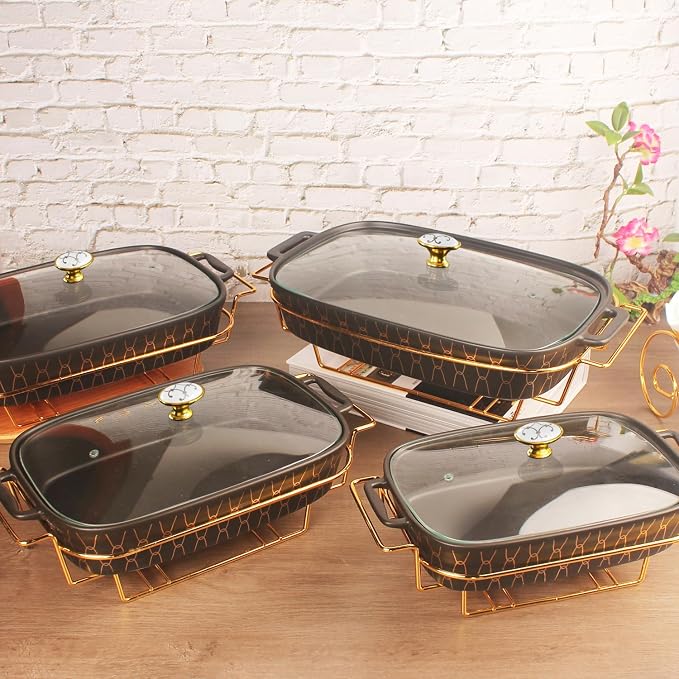 9" x 6" Ceramic Rectangular Casserole Dish - Image 5