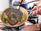 Mixed 5 Piece Silicone Spatula Set, 600F Heat-Resistant No-Melt Rubber Spatula - Image 3