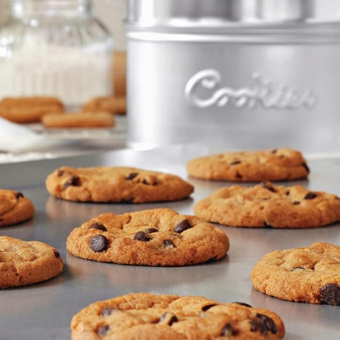 Baker's Secret 2pcs Large Flat Cookie Sheet 18" x 14" Aluminum Flat Baking Sheet - Image 7