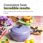 Lodge Essential Enamel Cast Iron Dutch Oven - Image 3