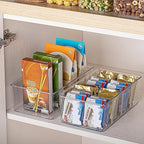 Vtopmart 2 Pack Food Storage Organizer Bins, Cabinet Organization and Storage - Image 6