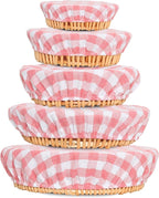 Reusable Bowl Covers, 5 Size Stretch Cloth Bowl Covers by Unknown