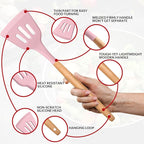E-far Kitchen Utensils Set of 12, Silicone Cooking Utensils - Image 3