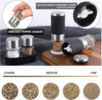 VEVOK CHEF Mini Salt and Pepper Grinder set - Image 5