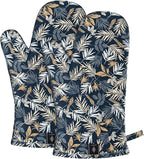 BONTHEE Oven Gloves Extra Long Cotton Cooking Gloves by BONTHEE