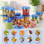 Freezer Storage Containers Set, Small Plastic Containers - Image 2