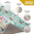 Spring Floral Rustic Dish Drying Mat - Image 4