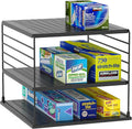 Upgraded Cabinet Organizers and Storage -Divided Compartment Holder by WANCHIY