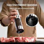ThermoMaven Upgraded Larger Capacity Electric Salt and Pepper Grinder Set - Image 2