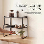Set of 2 Cabinet Organizers 12.6''W 44 LBS Load Capacity Heavy Duty Kitchen - Image 8