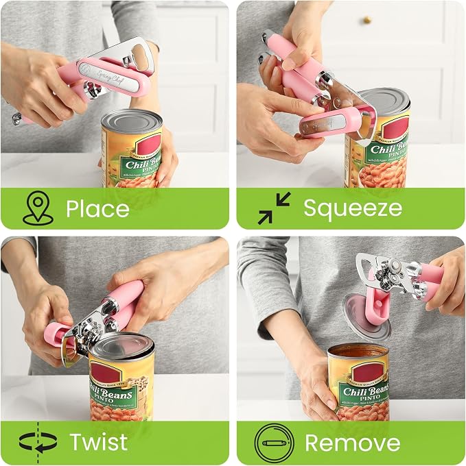 Spring Chef Stainless Steel Can Opener - Image 8
