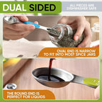 Spring Chef Magnetic Measuring Cups & Spoons Set, Strong N45 Magnets, Heavy - Image 7