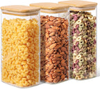 ComSaf 1.8 Qt Rectangle Glass Storage Containers by ComSaf