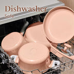 CAROTE Ceramic Cookware Set Nonstick, Non-Toxic & PFAS-Free, Dishwasher - Image 5