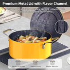 Nuwave Lux 13pc Forged Lightweight Cookware Set PFAS Free, Healthy G10 Duralon - Image 4
