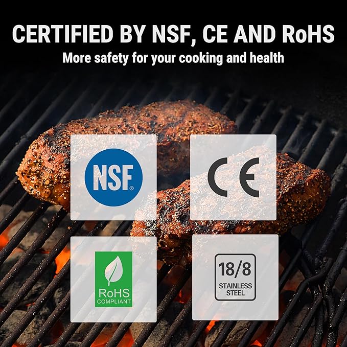 TempPro TP16 Large LCD Digital Meat Thermometer - Image 8