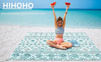 HIHOHO Beach Blanket Waterproof Sandproof Extra Large Beach Mat 79" X - Image 4