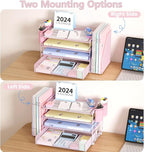 OPNICE Desk Organizer, 4-Tier Desktop File Organizer - Image 7